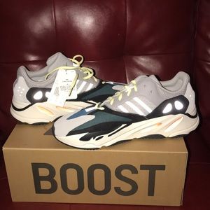 Authentic Yeezy adidas 750 wave runners.